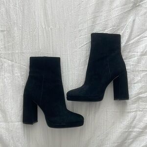 Steve Madden Suede Ankle Boots